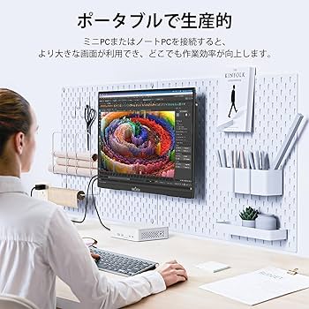 Amazon.co.jp: InnoView モバイルモニター 23.8インチ 4K モバイル