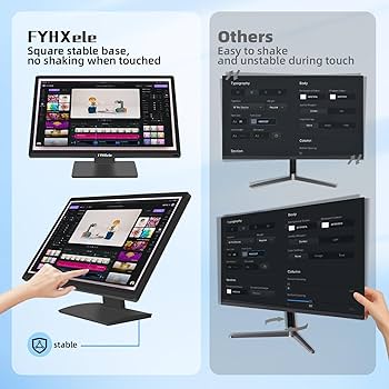 Amazon.com: FYHXele 24 Inch Touchscreen Monitor, IPS FHD 1080P