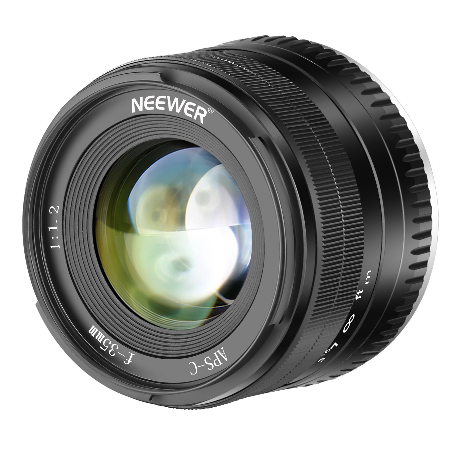 Amazon.co.jp: Neewer 35mm F1.2 Large Aperture Prime APS-C Aluminum
