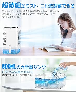 Amazon | SOSU【令和5年バージョン】冷風機 冷風扇 自動首振り 冷風