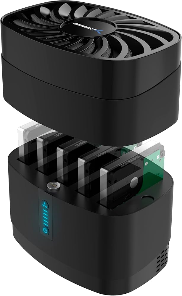 Amazon.co.jp: SABRENT 5ベイUSB-Cドッキングステーション、冷却ファン