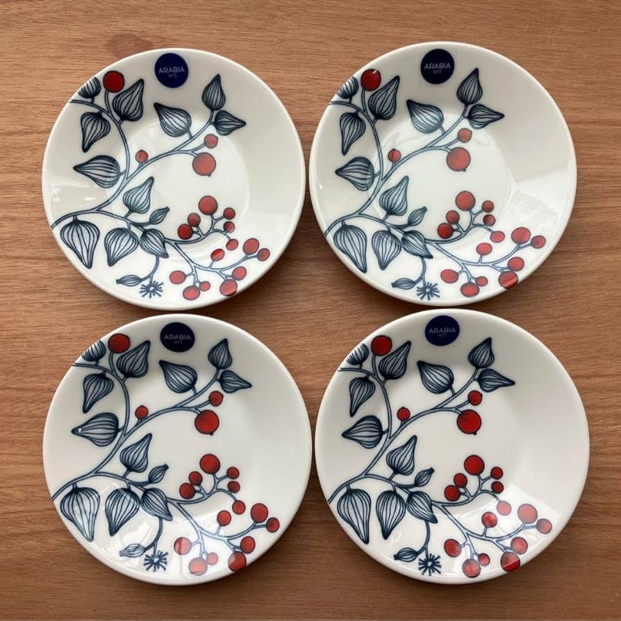 アラビア / ルノ プレート11.5cm フロストベリー 3枚 楽天市場