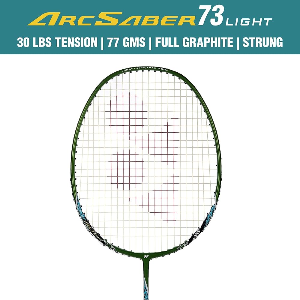 Amazon | ヨネックス バドミントンラケット Arcsaber 73ライトリーフ