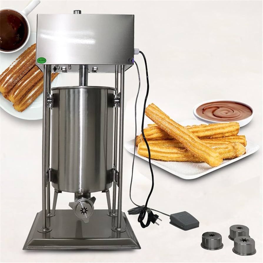 Amazon.com: Churro Maker, 110V Vertical Type Maquina Para Hacer