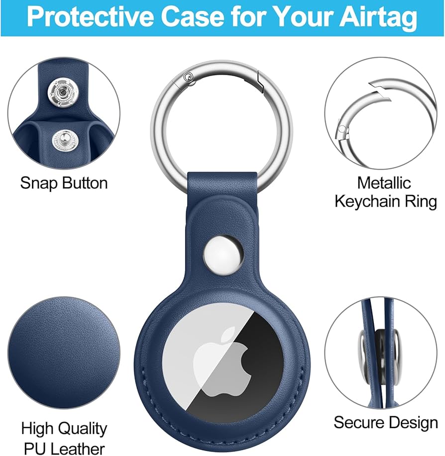 Amazon.com: Meliya 4 Pack Air Tag Keychain for Apple Airtags