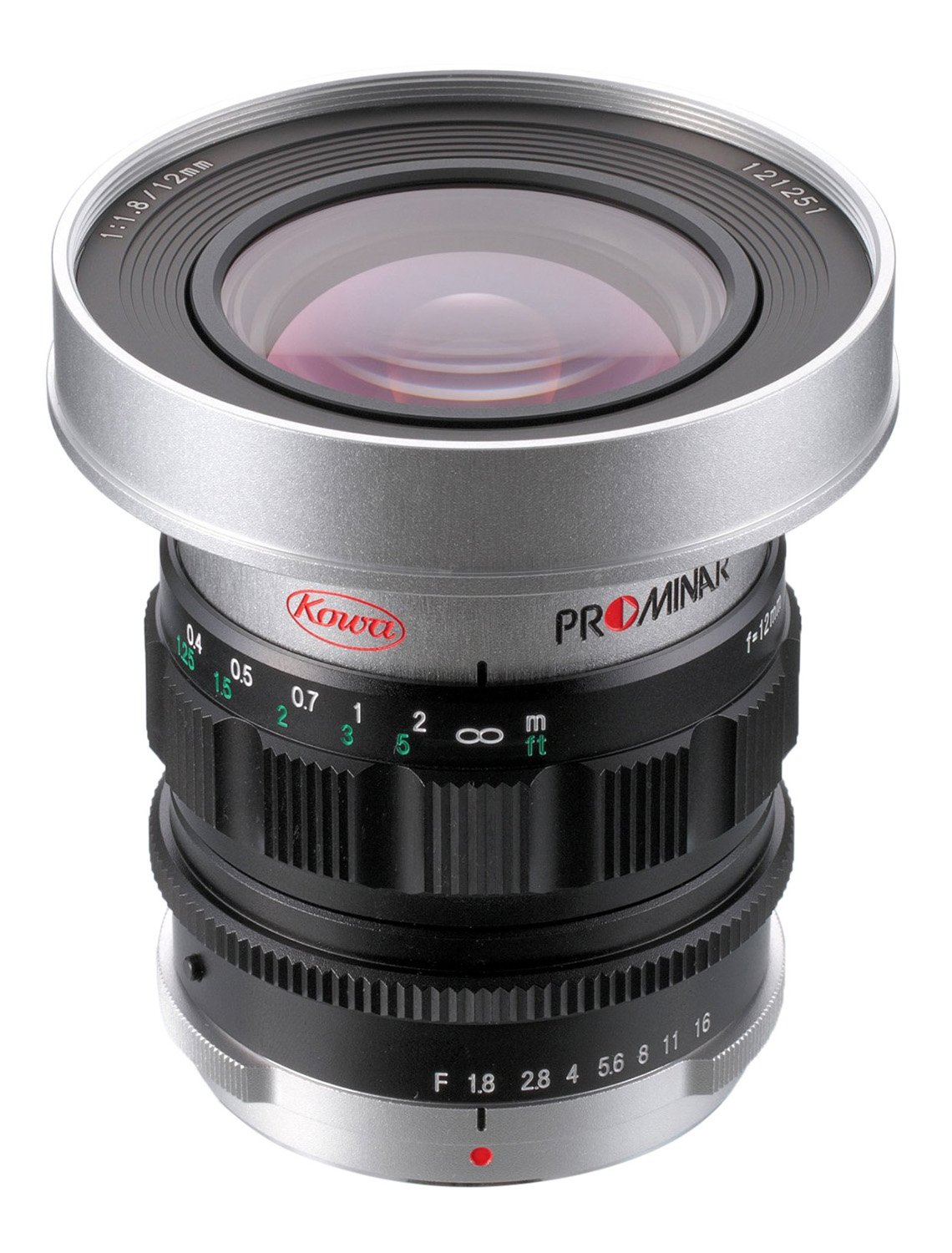Amazon | Kowa 単焦点レンズ PROMINAR 12mm F1.8 シルバー マイクロ