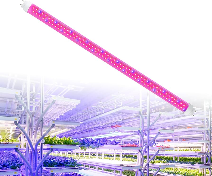 Amazon.co.jp: 植物育成ライト 40W 1.2m 直管型LEDライト 水耕栽培工場