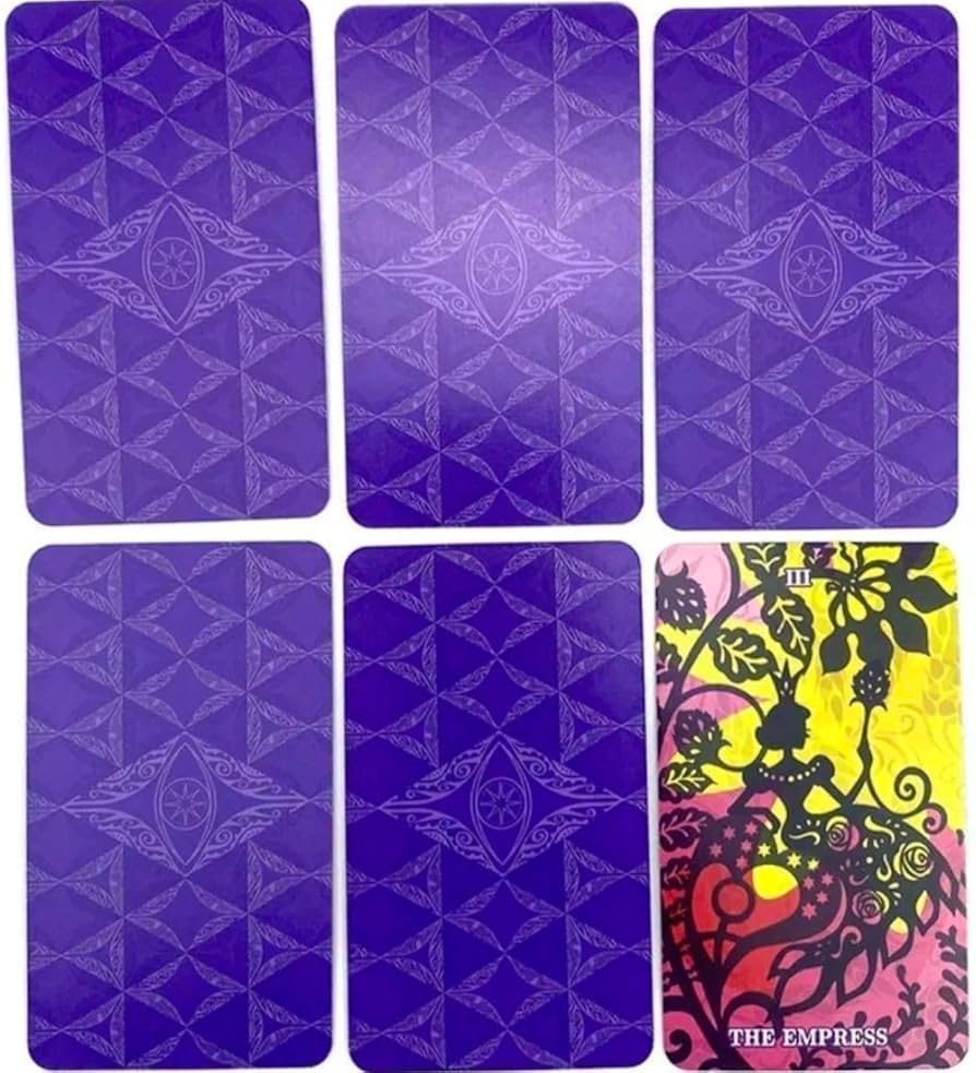 Amazon.co.jp: 影絵デザインのタロットカード、78枚セット