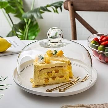 Amazon｜Yubbuio13/16/18/21/23/24/26/28/30cmのケーキドーム、ガラス