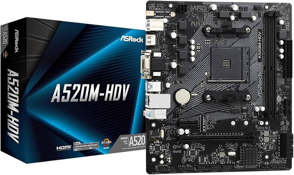 Amazon | ASRock AMD Ryzen 3000/4000シリーズ(Soket AM4)対応 A520