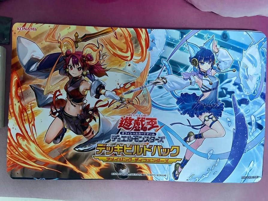 遊戯王OCGカードセットとプレイマット 遊戯王OCG プレイマット 御巫