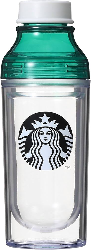 Amazon｜ダブルウォールサニーボトルグリーン 473ml スターバックス