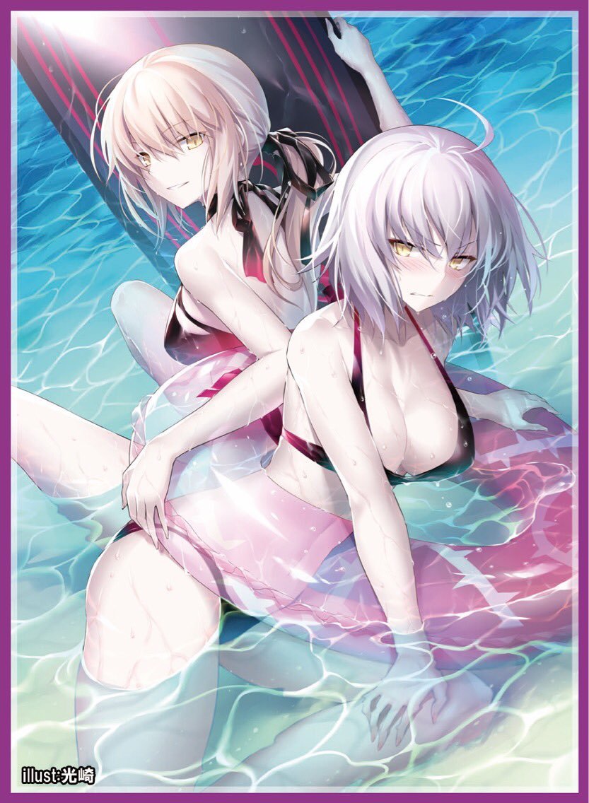 Amazon.co.jp: カードスリーブ 『Fate/Grand Order FGO 水着オルタズ