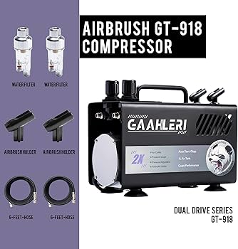 Amazon.com: Gaahleri Airbrush Painting Kit with Compressor Air
