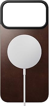 Amazon.co.jp: [NOMAD] ノマド Magnetic Leather Back - iPhone 17 Pro