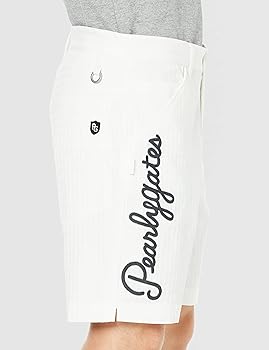 Amazon | [パーリーゲイツ] メンズ ショートパンツ PG筆記体ロゴ