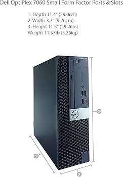 Amazon.com: Dell Optiplex 7060 SFF Desktop - 8th Gen Intel Core i7