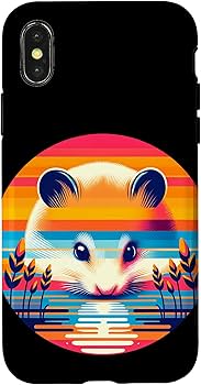 Space Hamster Brothers iPhoneケース Space Hamster Brothers iPhone