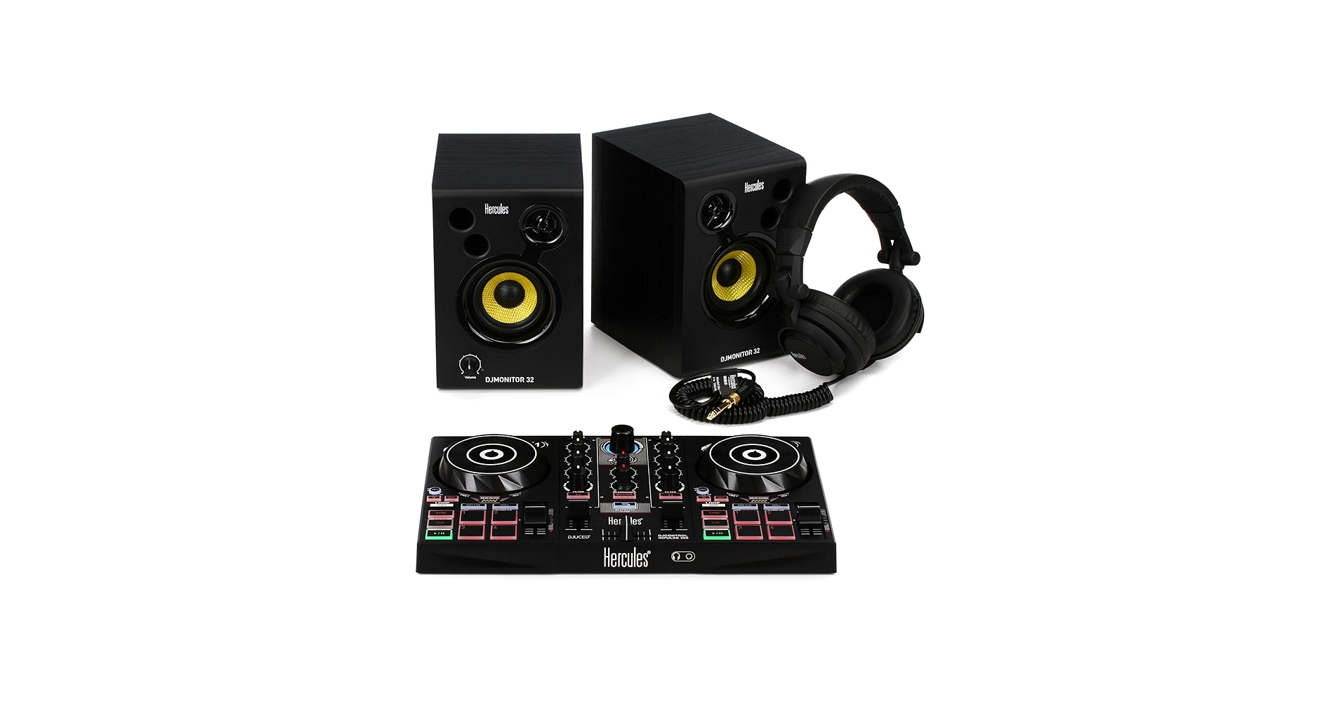 Amazon.com: Hercules DJ Learning Kit w/ Inpulse 200 DJ Controller