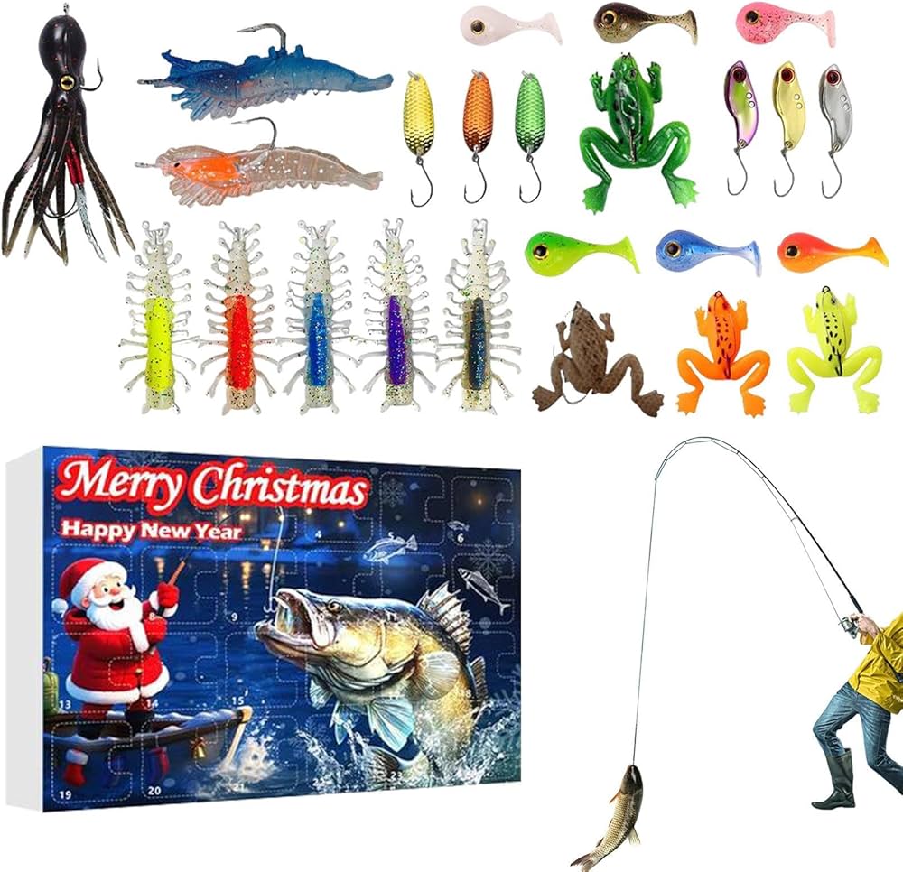 Amazon.co.jp: フィッシングルアーアドベントカレンダー2025-24日間 の