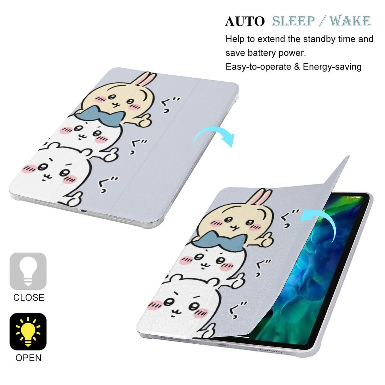 Amazon.co.jp: chiikawa ちいかわ ハチワレ うさぎ iPad 9.7インチ