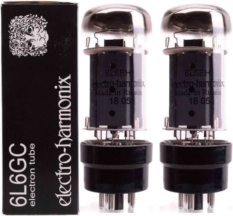 Amazon | 6L6GC EH エレハモ 2本マッチ 真空管PX20【1年ロング保証