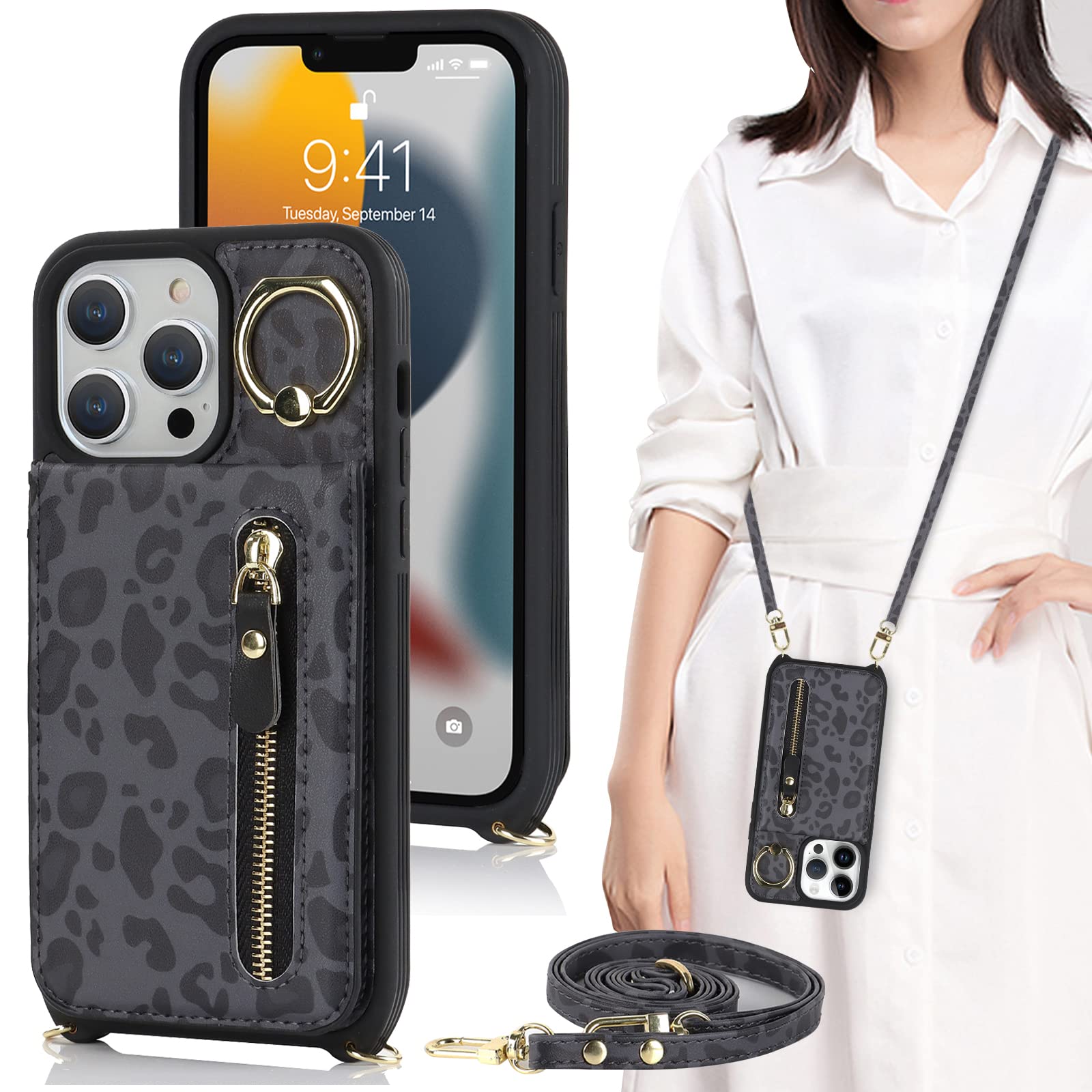 Amazon.co.jp: iPhone 13 pro ケース ショルダー リング付きケース