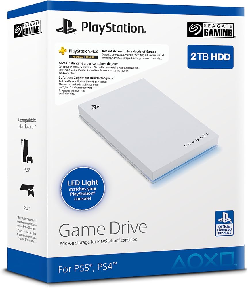 Amazon | Seagate ゲームドライブ PS用 2TB 外付けHDD USB 3.0 公式