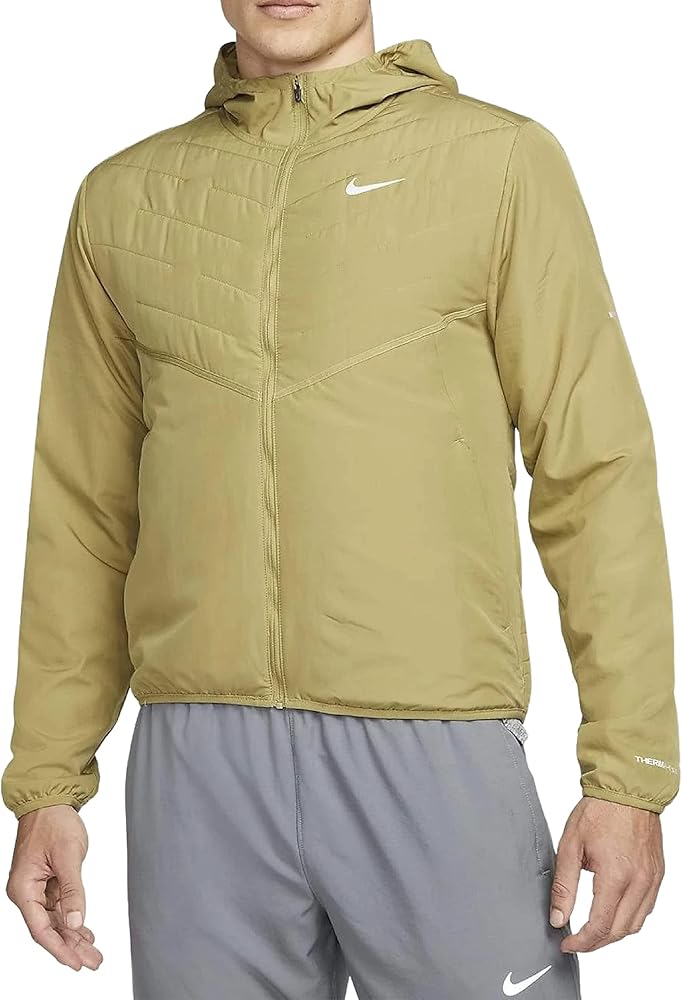 Amazon.com: Nike Men's Therma - Fit Repel Full Zip Running Hooded