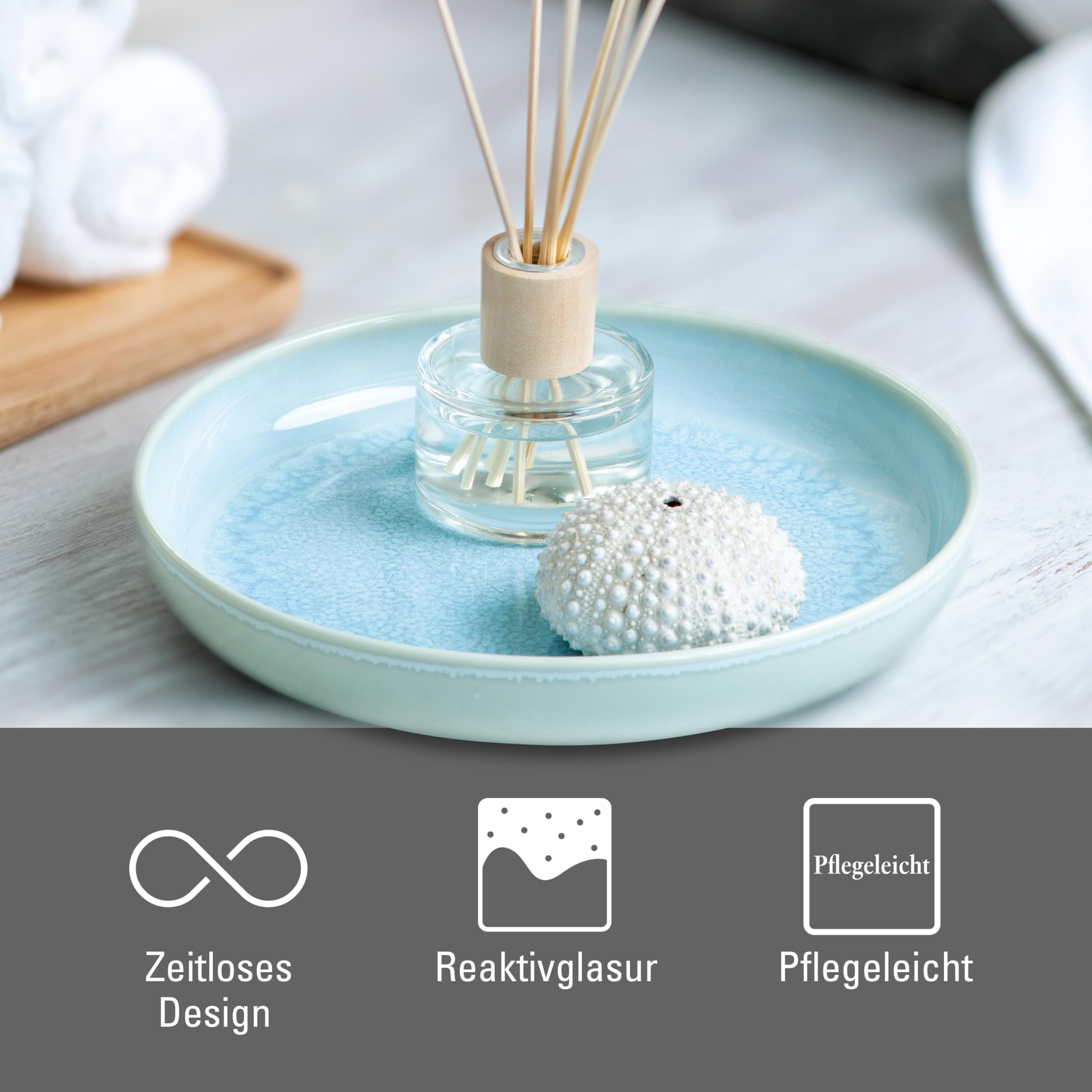 Amazon.co.jp: Villeroy & Boch like。- クラフトブルーベリー/4点