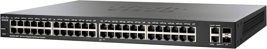 Amazon.co.jp: SG220-50P 50-Port Gigabit PoE Smart Plus : パソコン