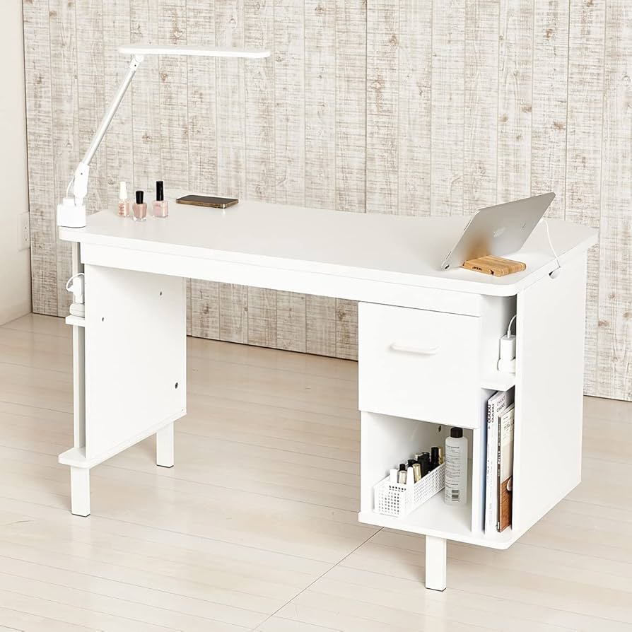 Amazon.co.jp: クロシオ(Kuroshio) ネイルデスク 幅1138mm ネイル