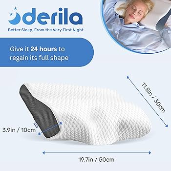 Amazon.co.jp: Derila Cervical Pillow for Sleeping - Support Pillow