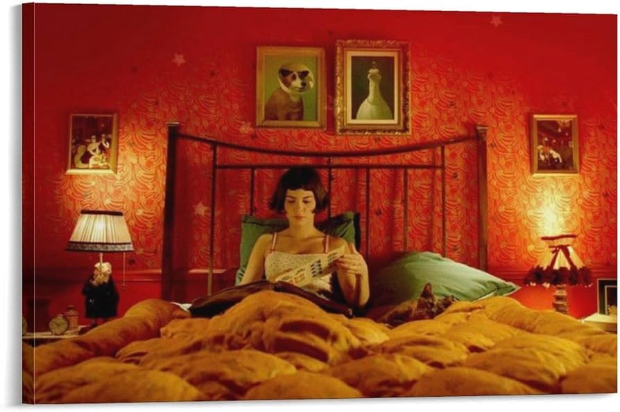 Amazon.co.jp: アメリ映画フランスのポスター ポスター 装飾 絵