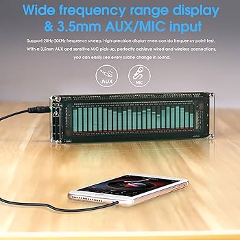Amazon.com: Nobsound AK2515 Pro Audio Spectrum Analyzer with VFD