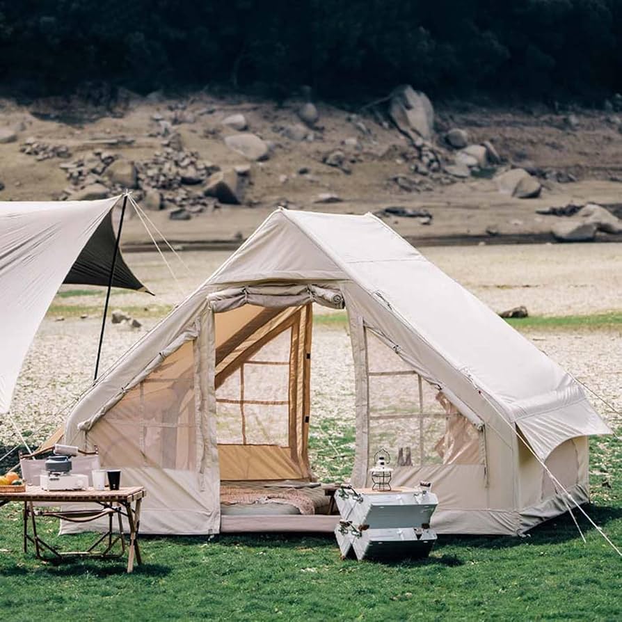 Amazon.co.jp: インフレータブルテント エアーテント 空気入れ付き