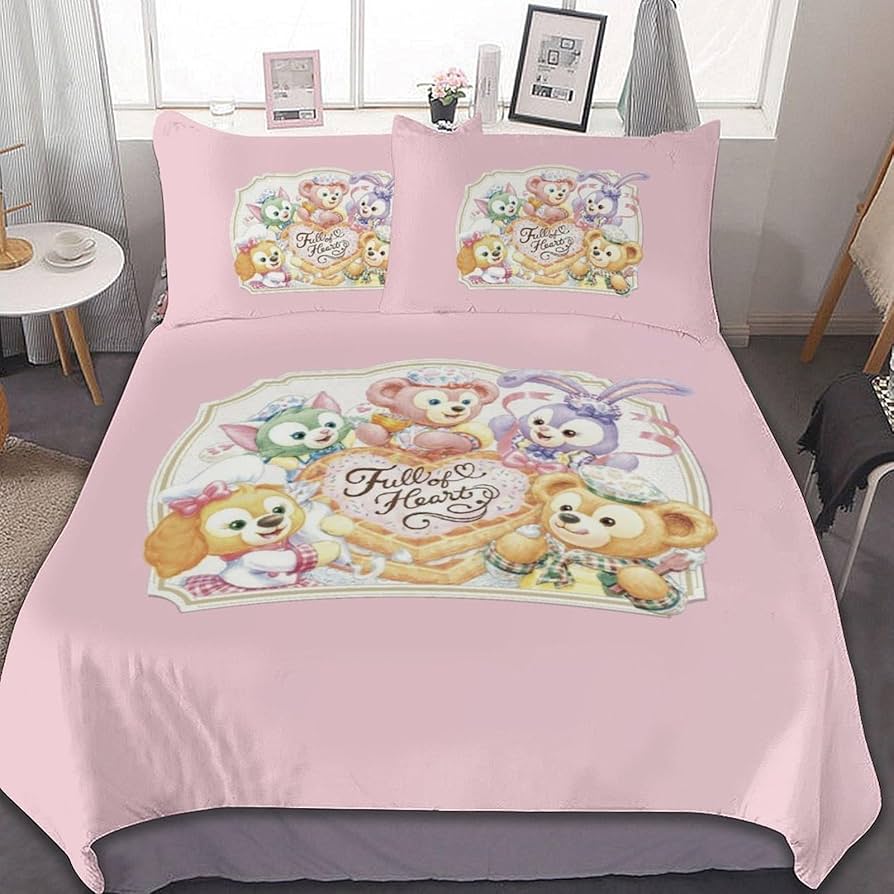 Amazon｜ダッフィー フレンズ 布団カバー 3点セット シングル シングル