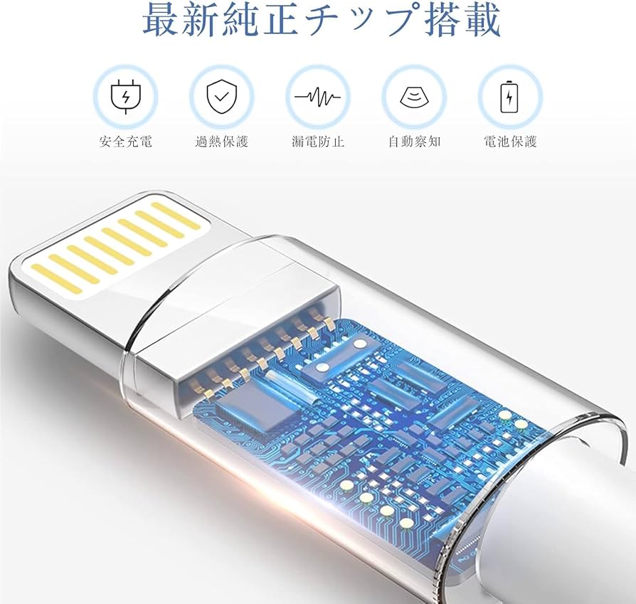 Amazon.co.jp: 【2025新版 MFi認証】i-Phone 充電ケーブル