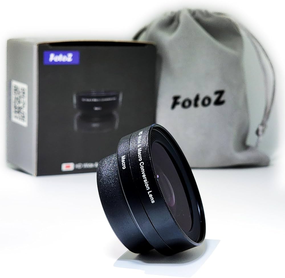 Amazon.co.jp: FotoZ 40.5mm 0.75x ミニ広角変換レンズ(マクロ付き