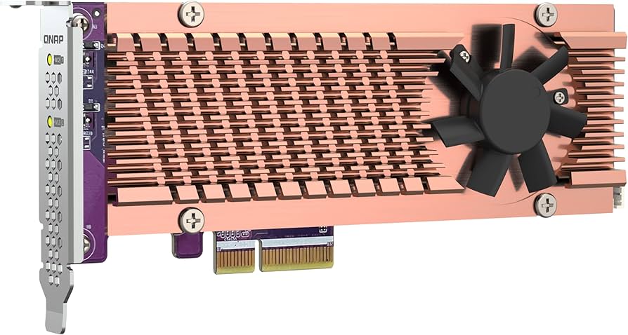 Amazon.co.jp: QNAP QM2-2P-344A デュアル M.2 PCIe SSD拡張カード