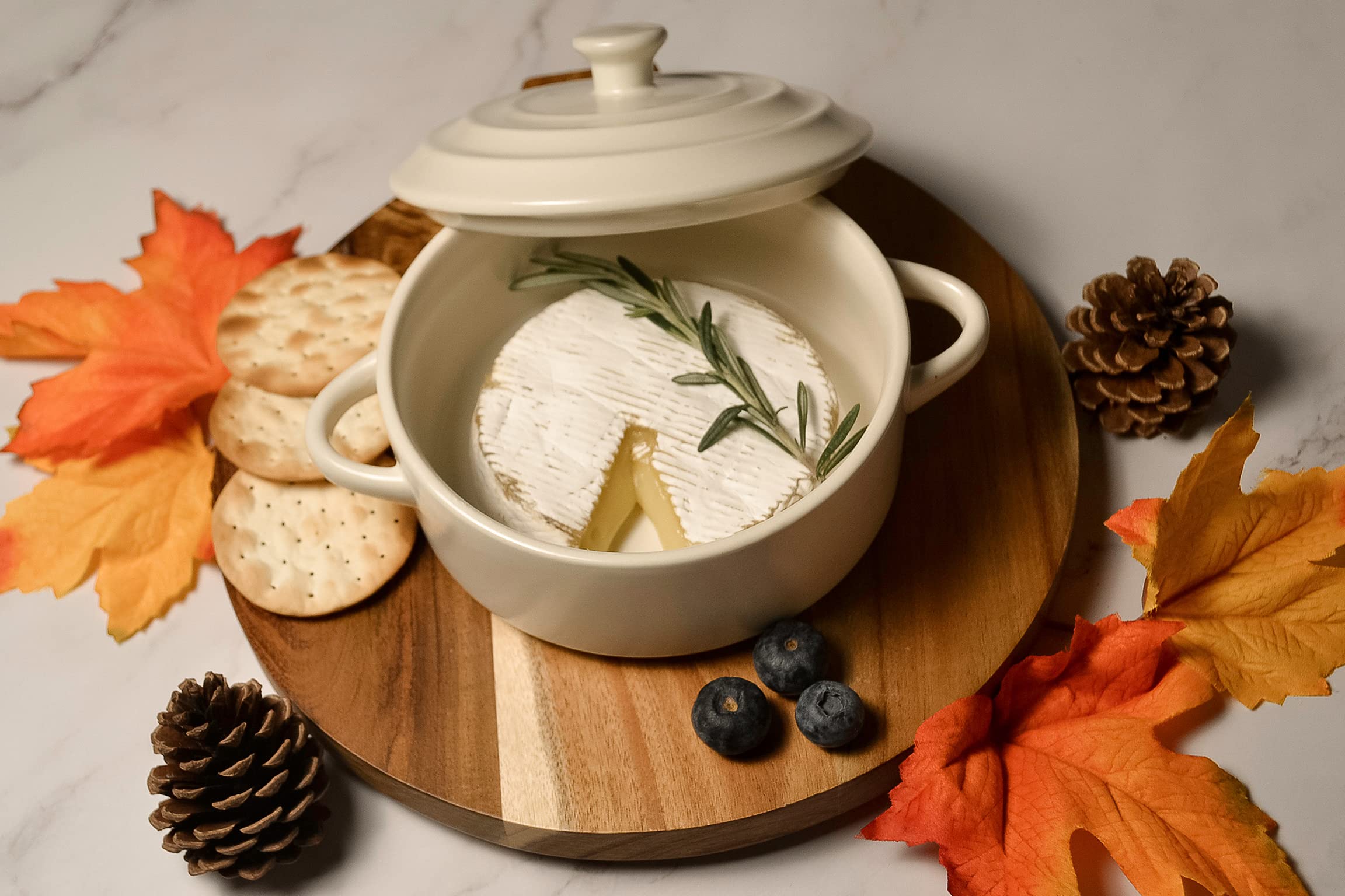 Amazon.com: BRIE BAKER, CREAM, WOOD SPREADER, BIRCHBARK: Home