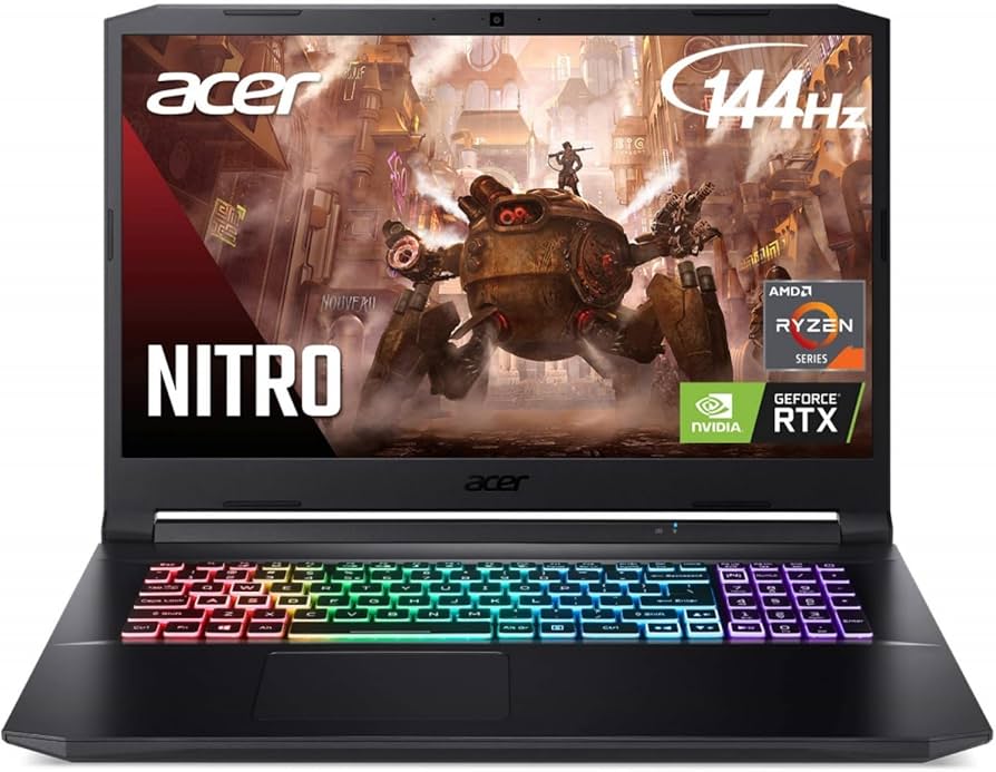 Amazon.com: acer Nitro 5 AN517-42 Gaming Laptop | AMD Ryzen 7