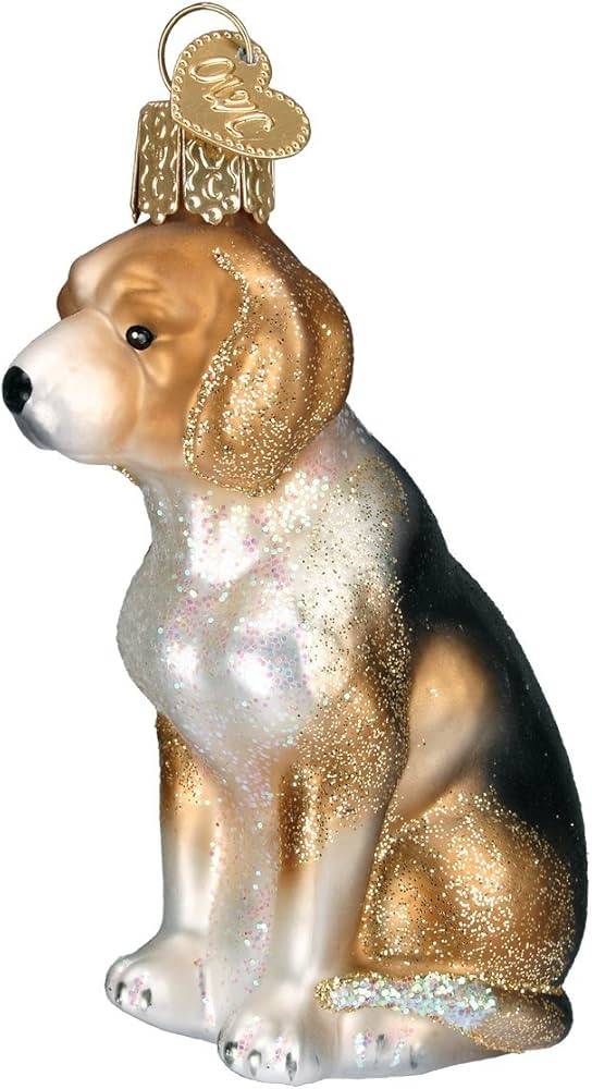 Amazon.co.jp: Old World Christmas 犬コレクション 吹きガラス