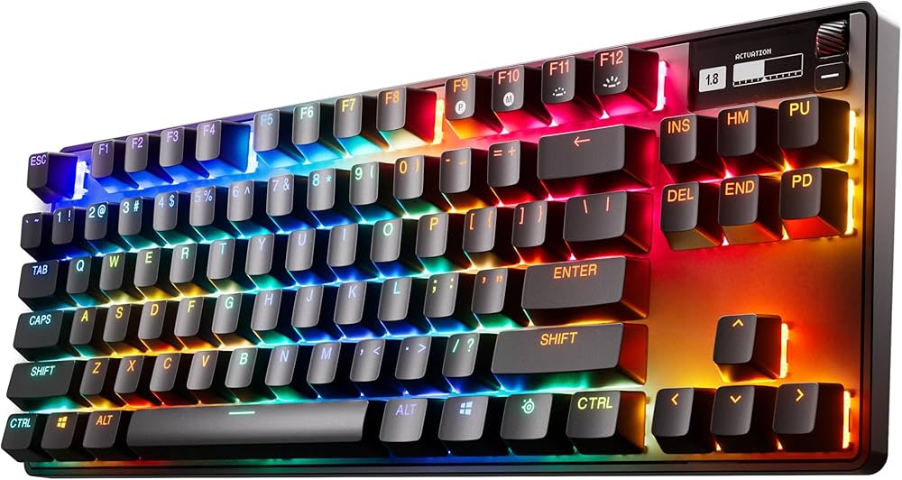 SteelSeries Apex Pro Switch Adjustable Wireless 2023 Tenkeyless