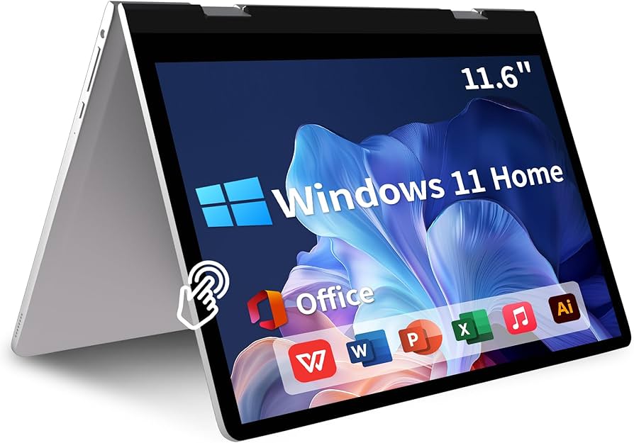Amazon.com: Elepad 2 in 1 Laptop Computers Windows 11, 11.6 inch