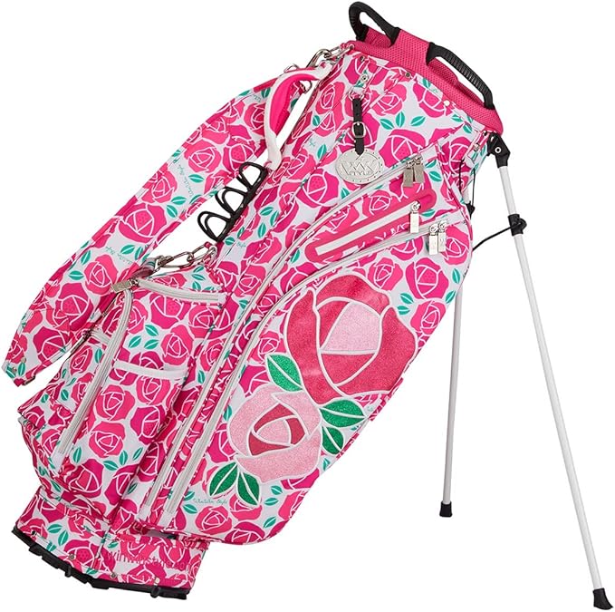 Amazon.co.jp: [ウィンウィンスタイル] キャディバッグ ROSE GARDEN