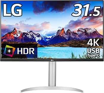 Amazon.co.jp: LG モニター ディスプレイ 32UP550N-W 31.5インチ/4K/VA