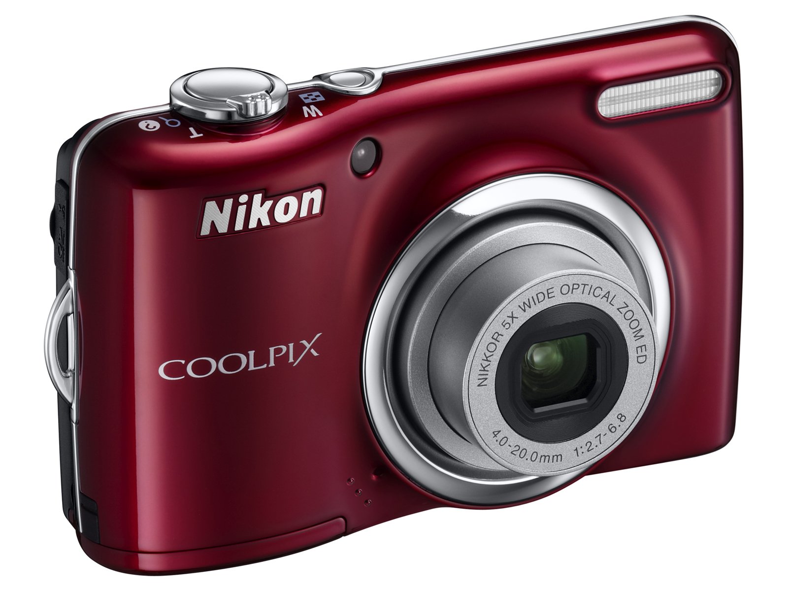 Amazon | NikonデジタルカメラCOOLPIX L23 レッド L23RD | コンパクト 通販