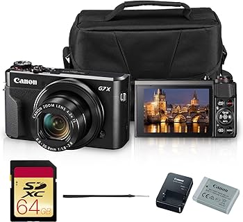 Amazon.com : Canon PowerShot G7 X Mark II Digital Camera (Black