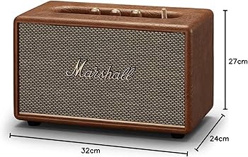 Amazon.co.jp: Marshall ワイヤレススピーカー Acton III ブラウン